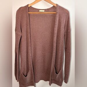 Garage Women's XS Open Front Cardigan
